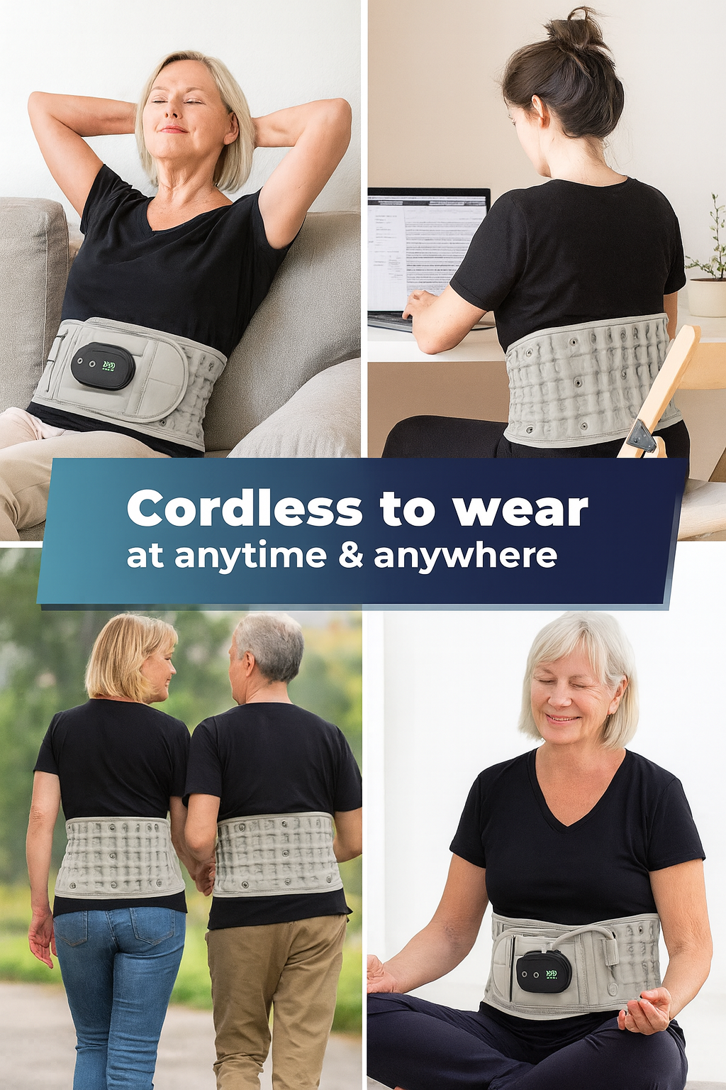 Ecazio 3 in 1 Back Belt