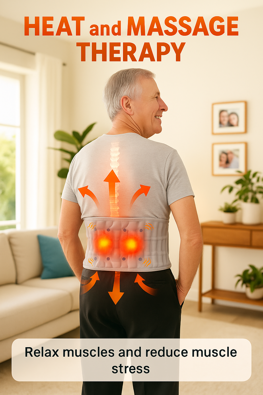 Ecazio 3 in 1 Back Belt